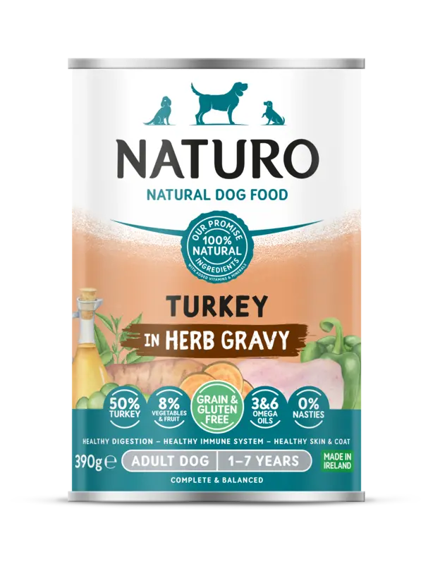 Naturo Turkey with fruit and vegetables