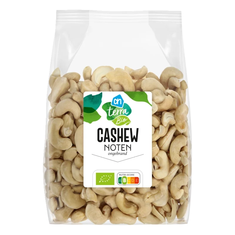 Biologisch Cashewnoten ongebrand