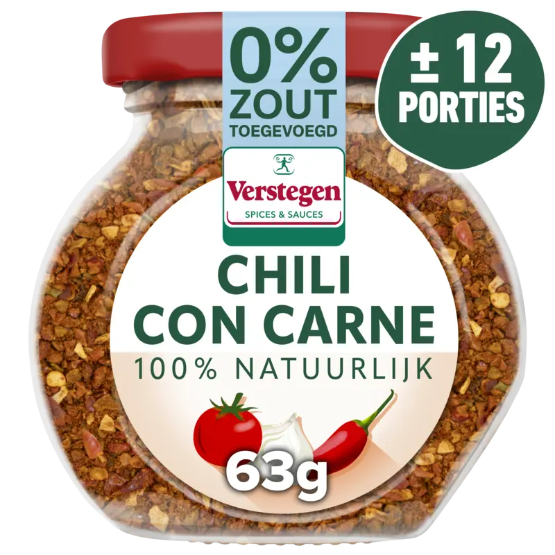 Verstegen Chili con carne kruidenmix