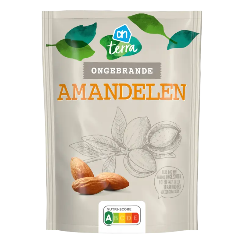 Ongebrande amandelen
