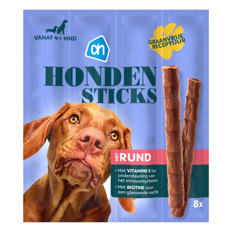 Honden sticks met rund 88 gram