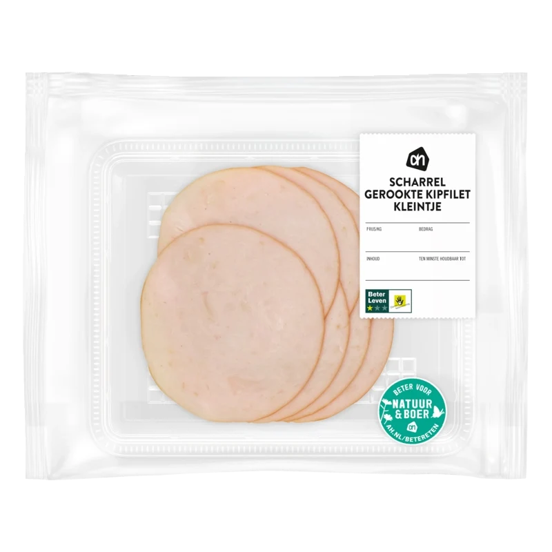 Scharrel gerookte kipfilet kleintje