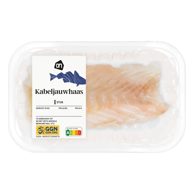 Kabeljauwhaasje 2 stuks