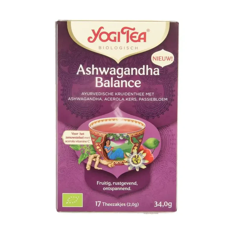 Yogi Tea Ashwagandha balance 17 zakjes