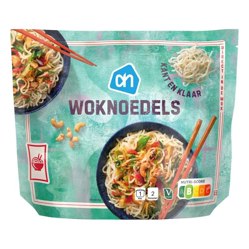 Woknoedels kant & klaar