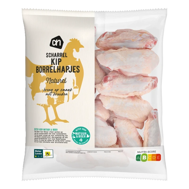 Scharrel kipborrelhapjes