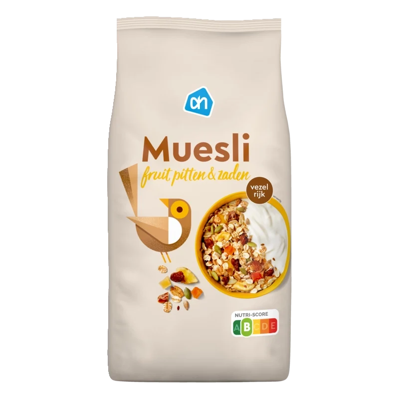Muesli fruit pitten & zaden
