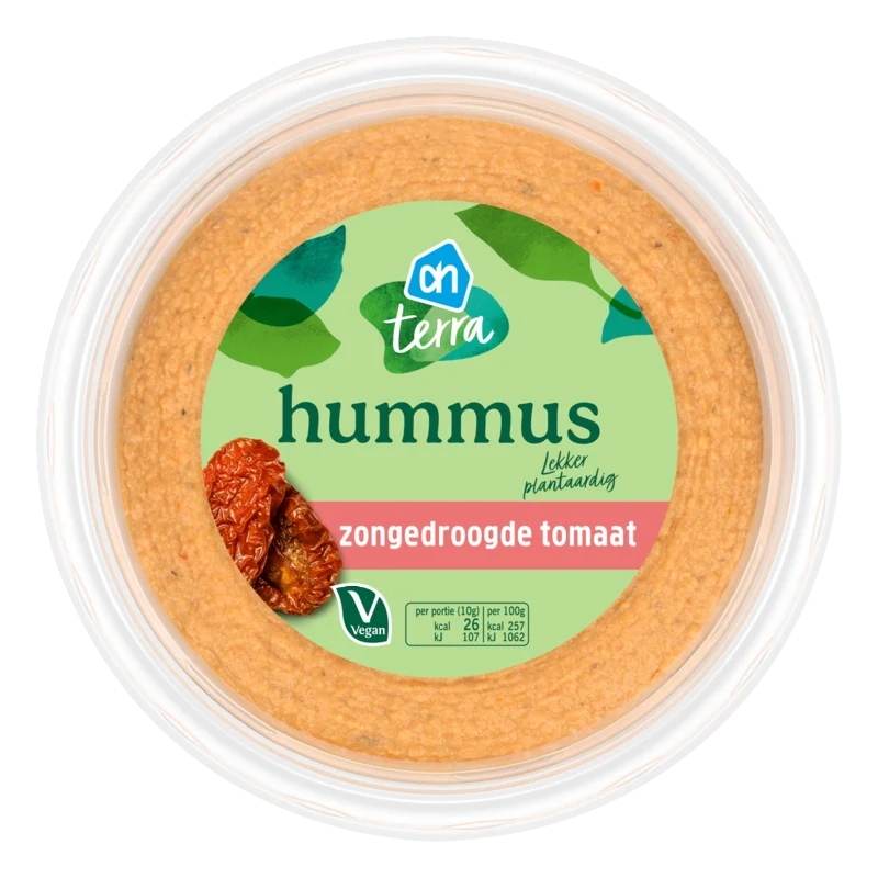Terra Plantaardige hummus zongedroogde tomaat