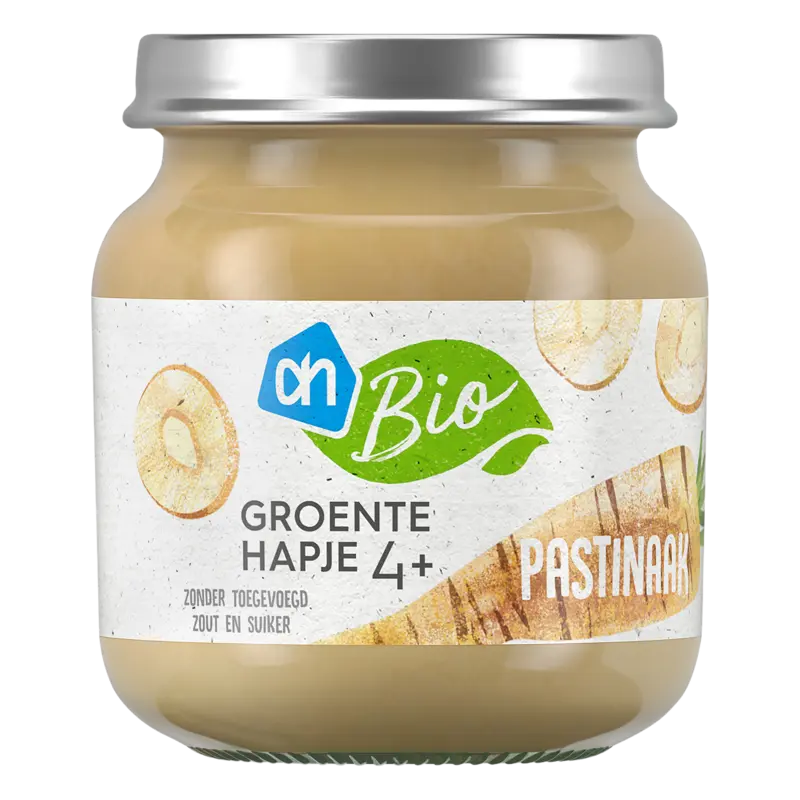 Biologisch Groentehapje pastinaak 4+