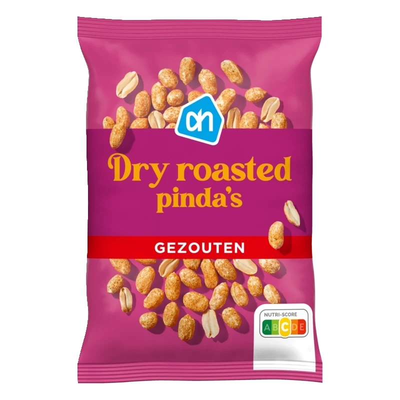 Dry roast pinda's gezouten