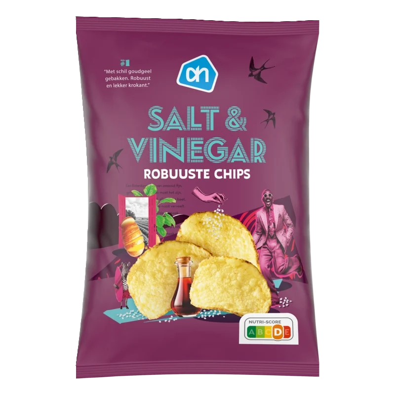 Robuuste chips salt & vinegar
