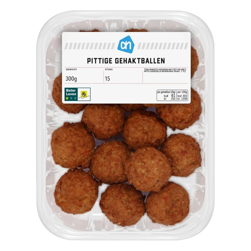 Pittige balletjes