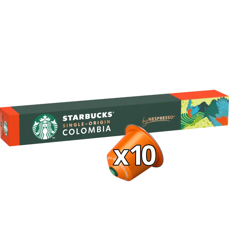 Starbucks Nespresso Colombia capsules
