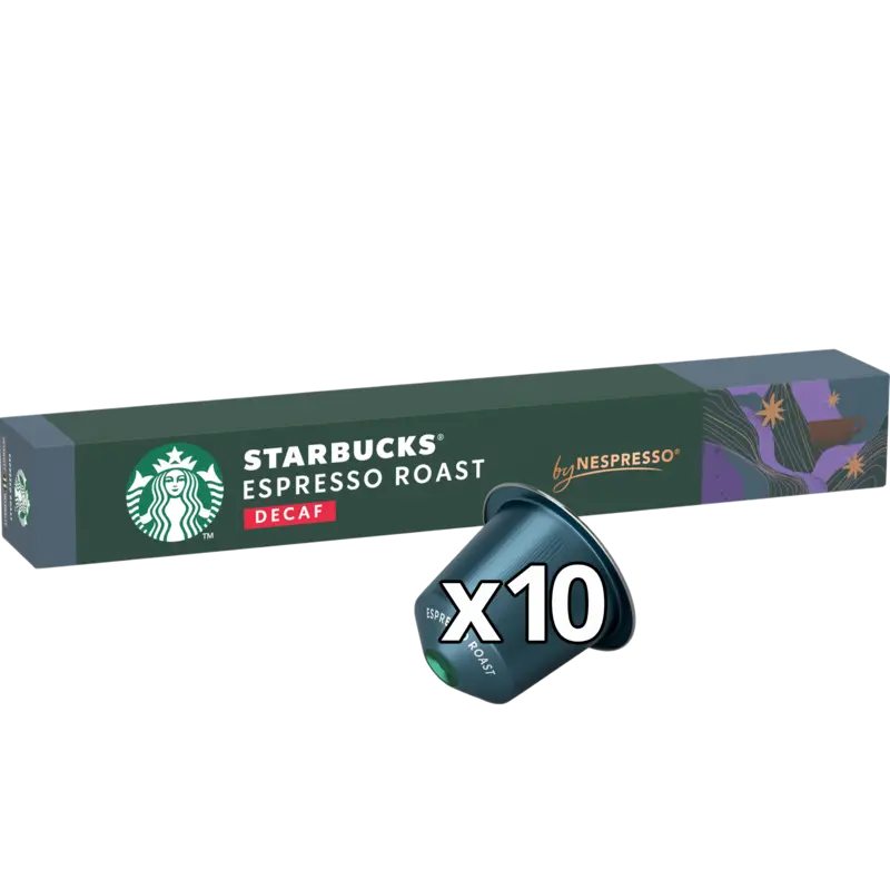 Starbucks Nespresso decaf espresso roast capsules