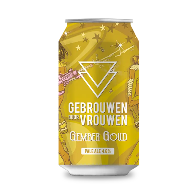 Gebrouwen door vrouw Gember goud