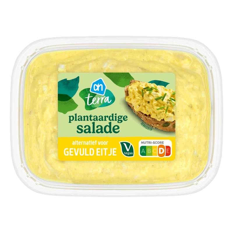 Terra Plantaardige salade gevuld eitje