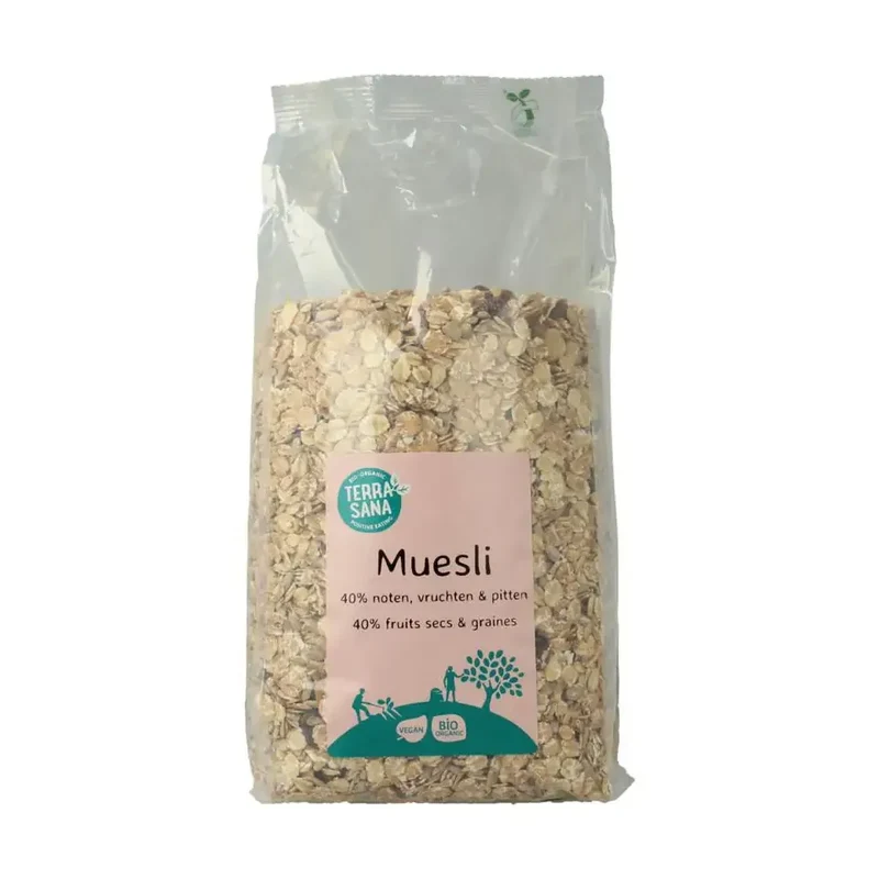 Terrasana Muesli huisgemaakt 40% bio
