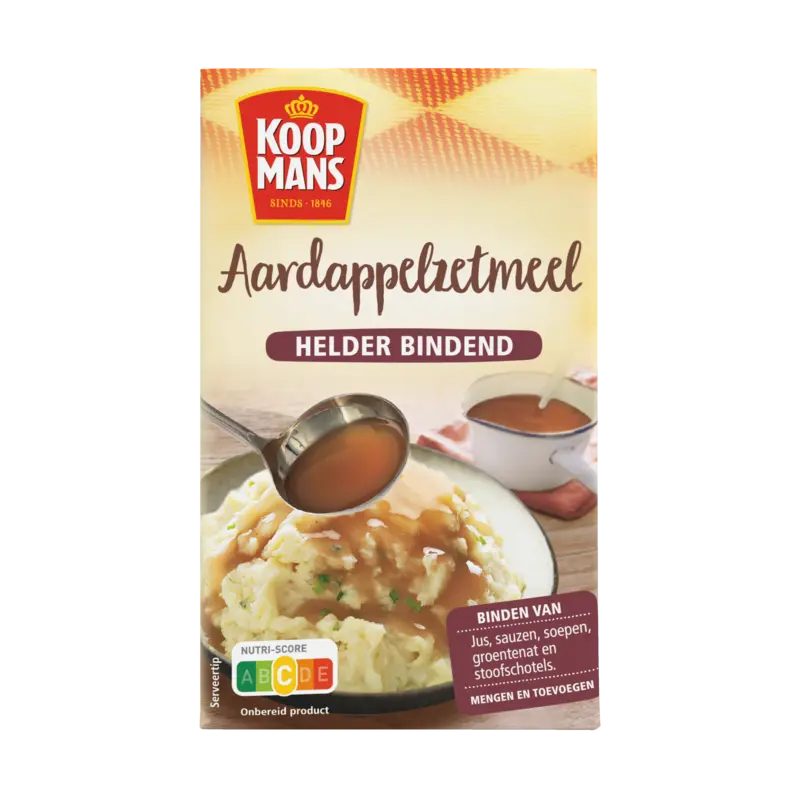 Koopmans Aardappelzetmeel helder bindend