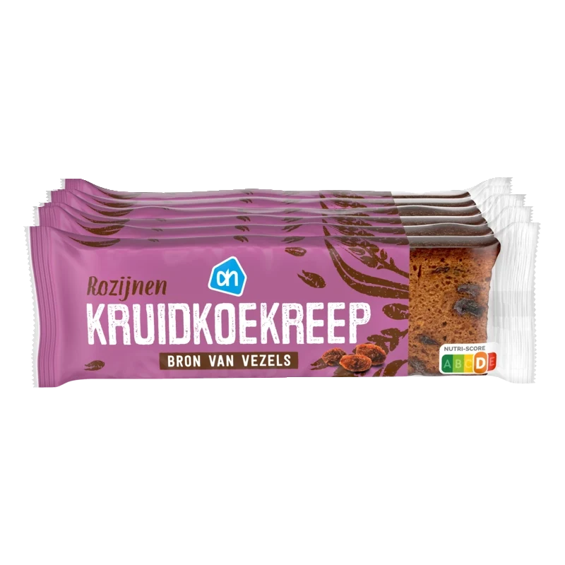 Kruidkoekreep rozijnen 6-pack