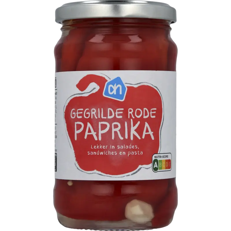Gegrilde rode paprika