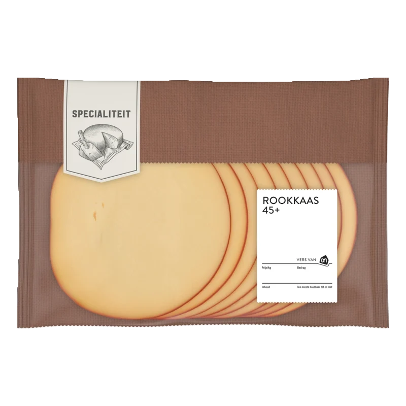 Rookkaas naturel 45+ plakken