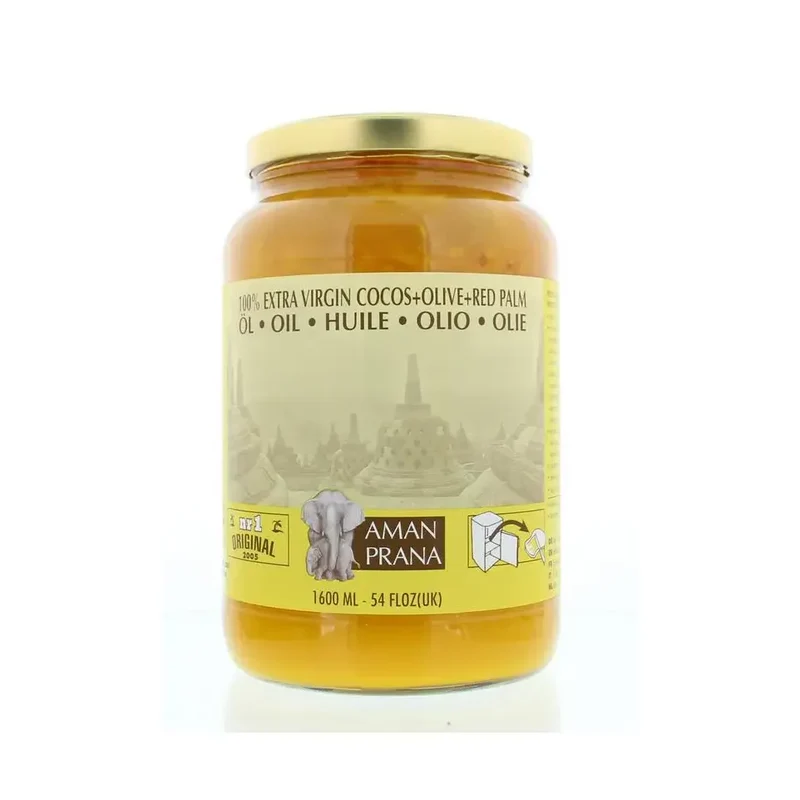 Amanprana Kokos-olijf-rode palm biologisch