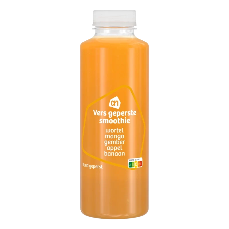 Verse smoothie wortel mango gember