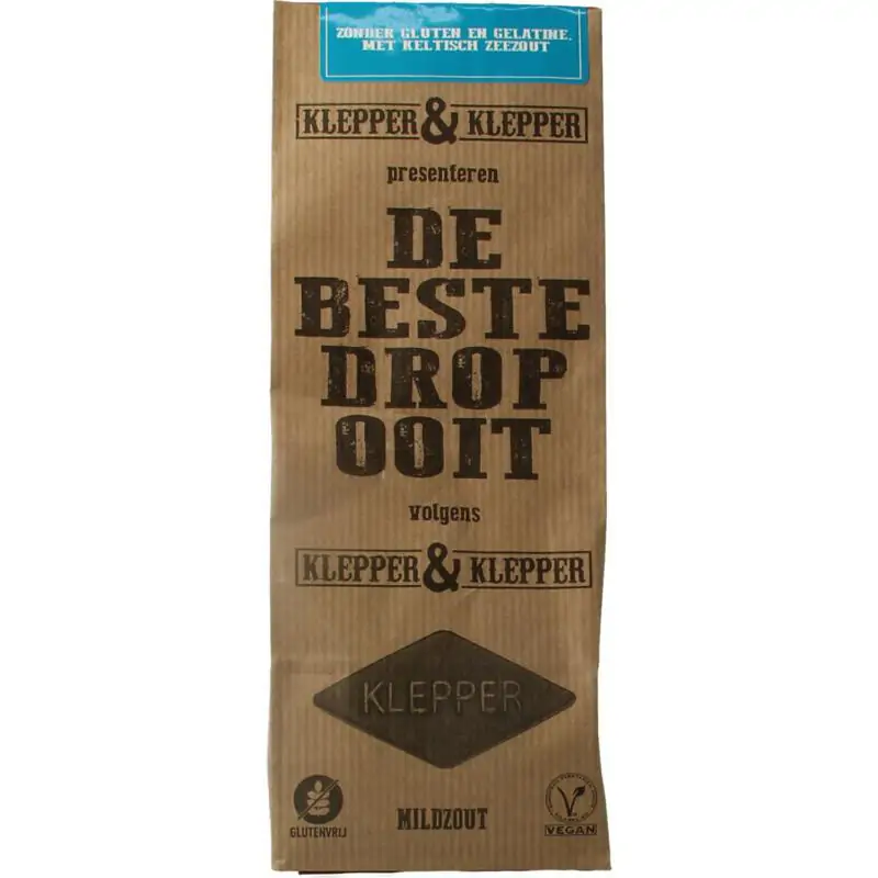 Klepper & Klepper De beste drop ooit mildzout 200 gram