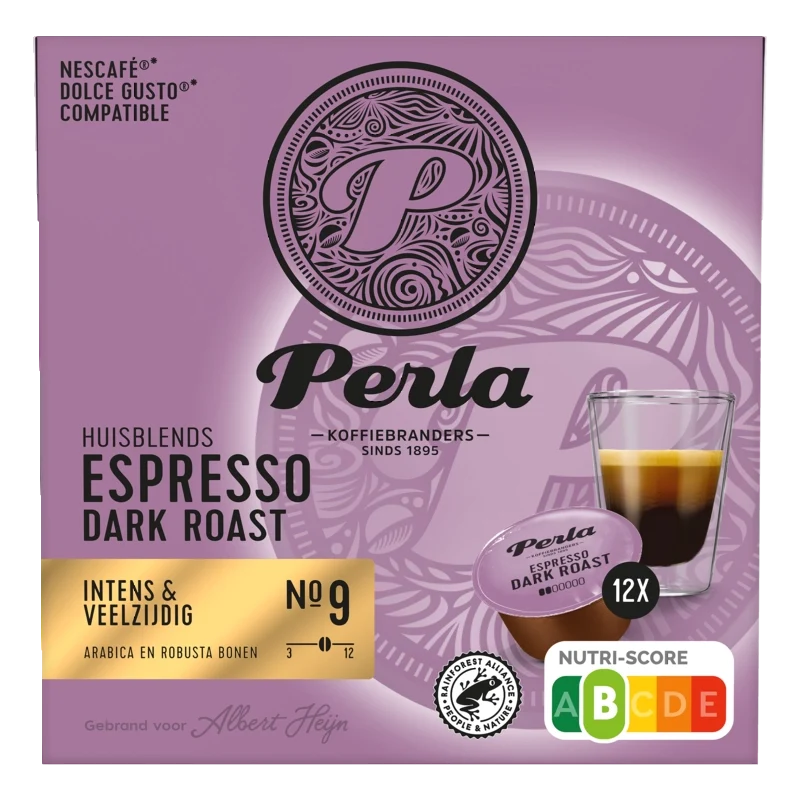 Perla Huisblends Dolce Gusto espresso dark roast