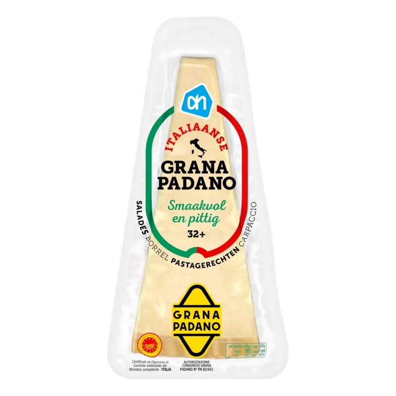Italiaanse grana padano 32+ stuk