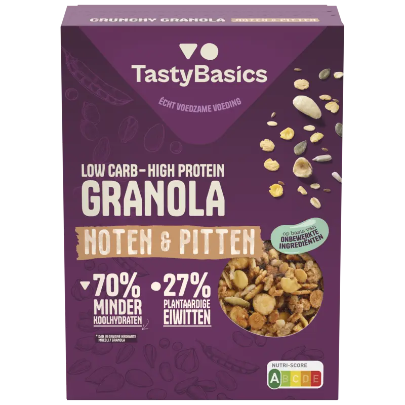 TastyBasics Crunchy granola noten & pitten