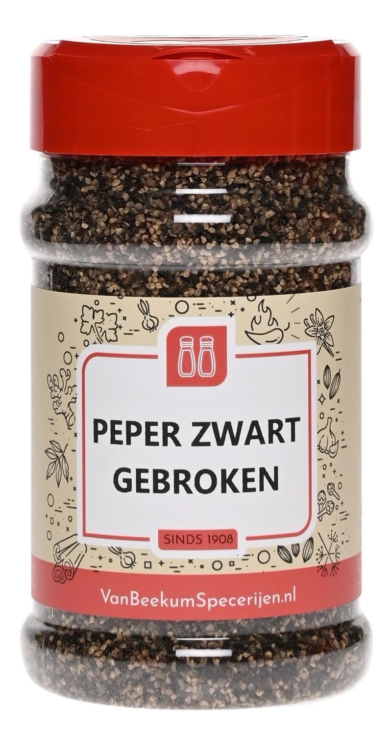 Peper Zwart Gebroken