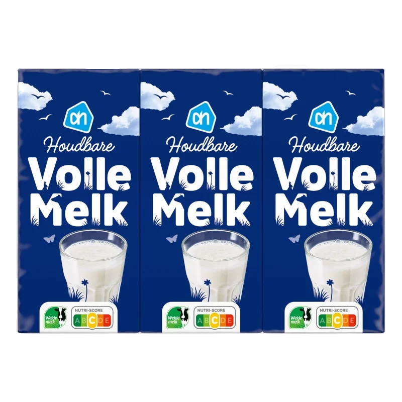 Houdbare volle melk 6-pack
