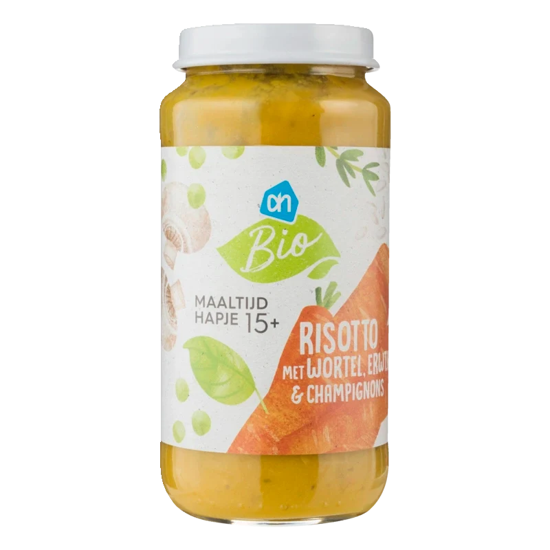 Biologisch Risotto met wortel 15m+