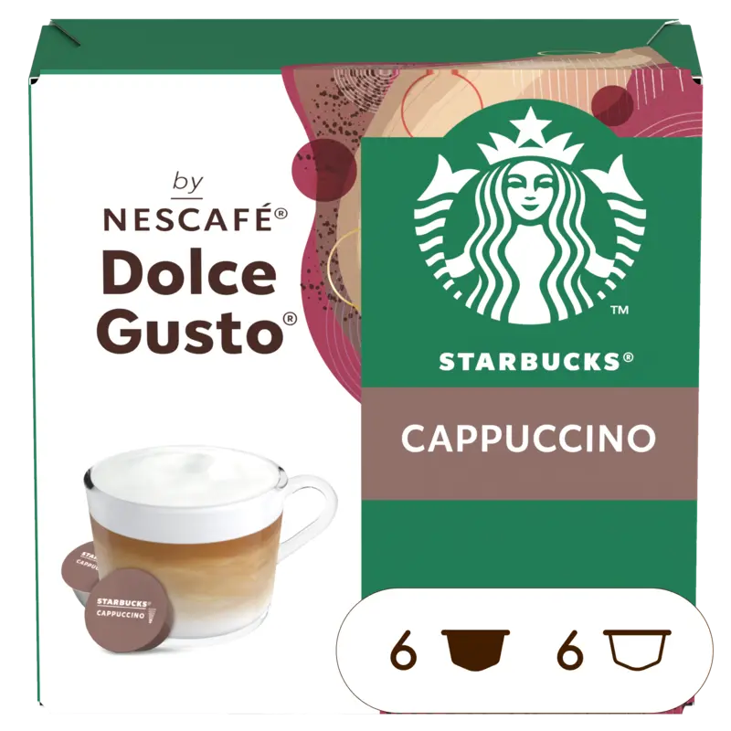 Starbucks Dolce gusto cappuccino capsules