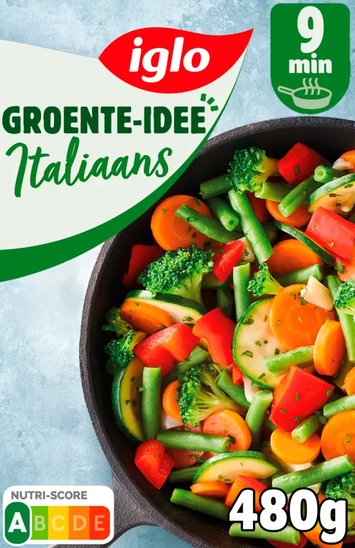 Iglo Roerbak groente idee italiaans