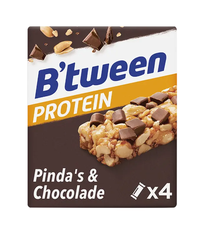 Hero B'tween protein pinda's & chocolade