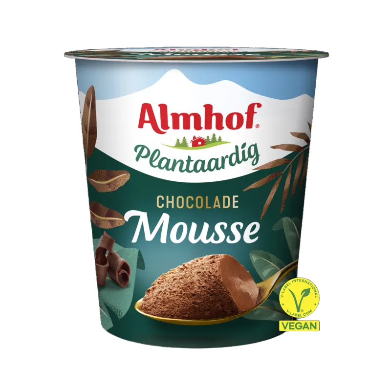 Almhof Plantaardig chocolade mousse