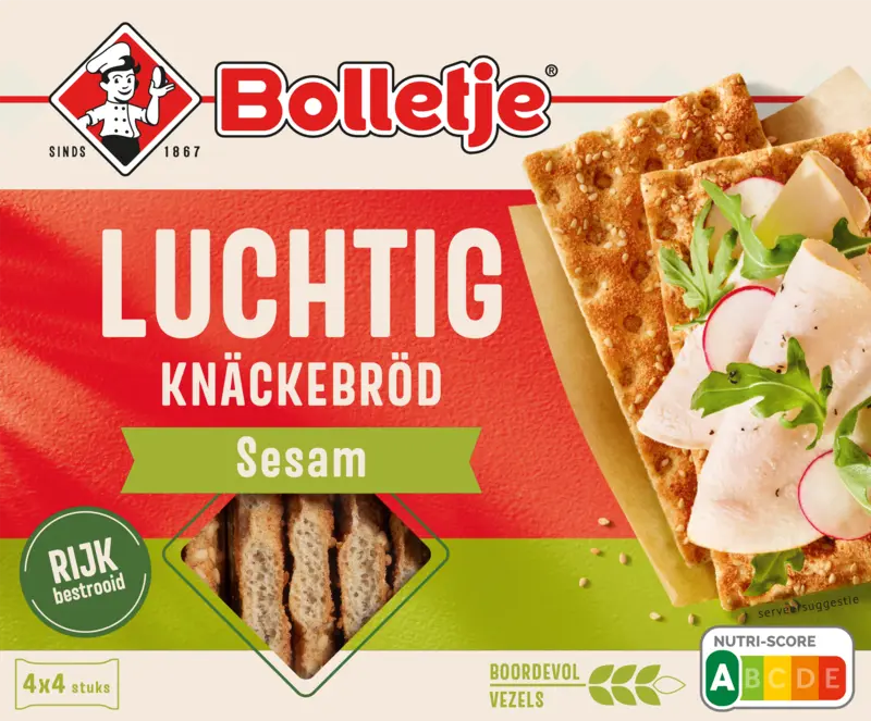 Bolletje Luchtig Knackebrod sesam