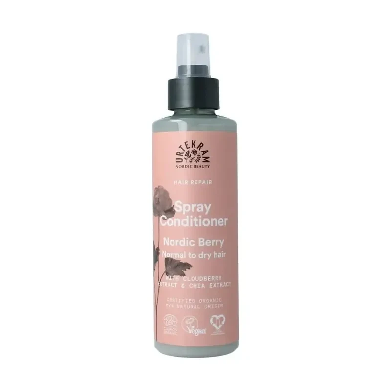 Urtekram Nordic berry spray conditioner normaal/droog haar 250 ml