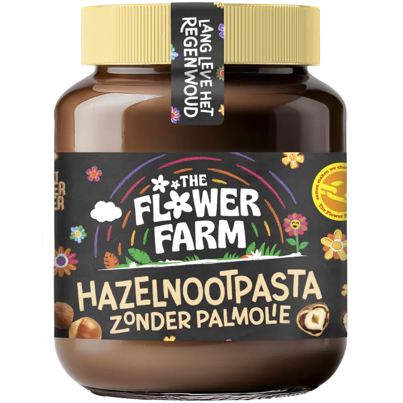 Flower Farm Hazelnootpasta zonder palmolie