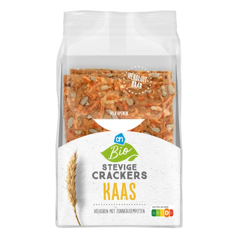 Biologisch Stevige crackers kaas