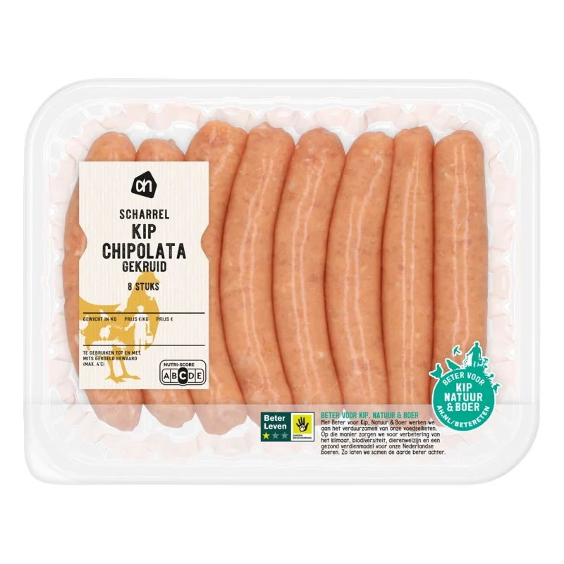 Scharrel kipchipolata gekruid