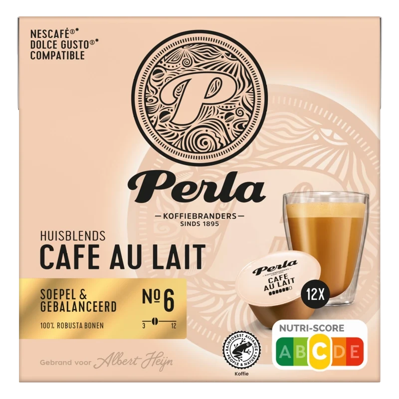 Perla Huisblends Dolce gusto café au lait capsules