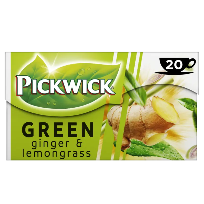 Pickwick Green ginger & lemongrass