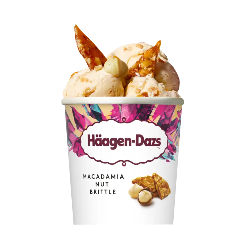 Häagen-Dazs Macadamia nut brittle ijs