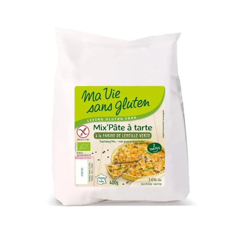 Ma Vie Sans Gluten Taartdeegmix met groene linzen 400 gram