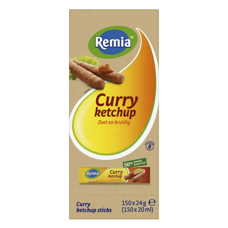 Remia Curry ketchup sticks