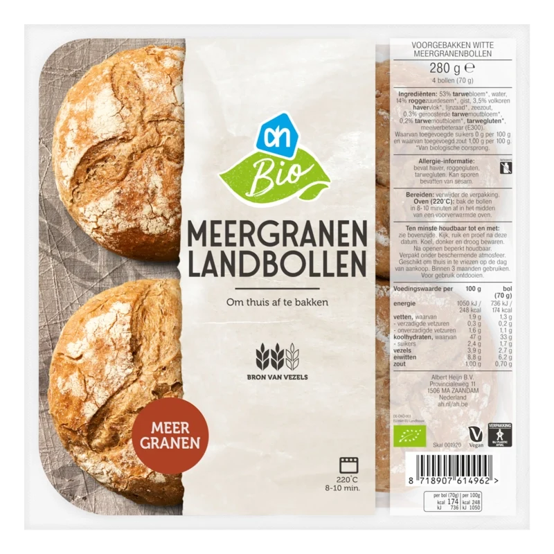 Biologisch Meergranen landbollen