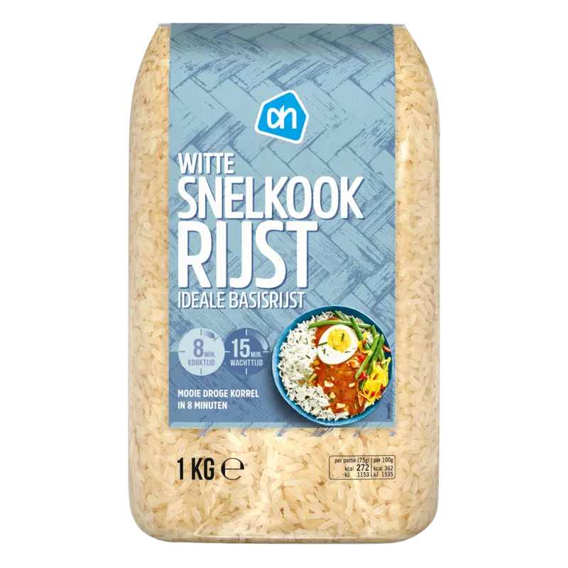 Witte snelkook rijst